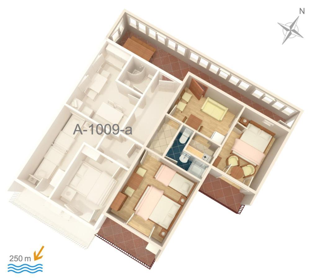 Apartments With A Parking Space Pisak, Omis - 1009 المظهر الخارجي الصورة