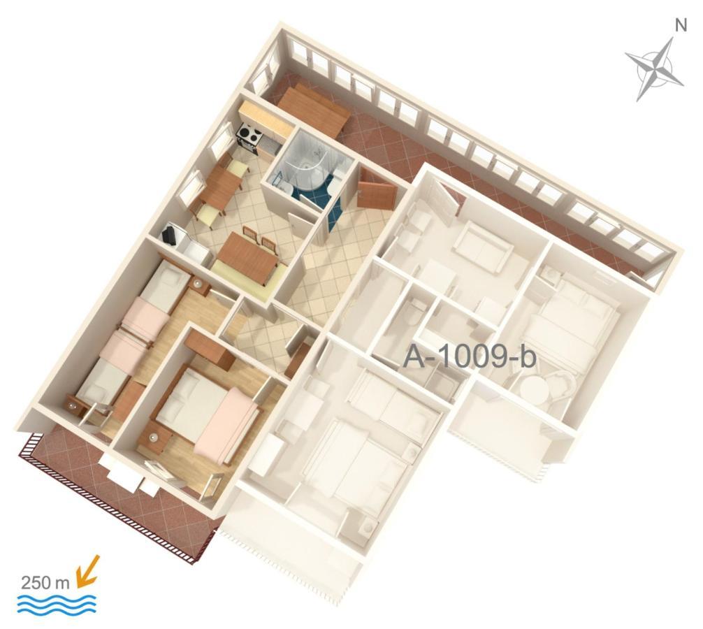 Apartments With A Parking Space Pisak, Omis - 1009 المظهر الخارجي الصورة